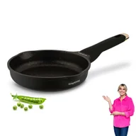 Patelnie - Marmurowa PATELNIA INDUKCJA NIEPRZYWIERAJĄCA patelnia MAŁA 20cm Black Rose Konighoffer - miniaturka - grafika 1