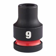 Klucze i nasadki - Milwaukee nasadka udarowa 9 mm 1/2" 6-kątna Shockwave krótka metryczna 4932480303 - miniaturka - grafika 1