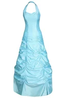 Sukienki - Sukienka FSU060 TURKUSOWY - Fokus - miniaturka - grafika 1