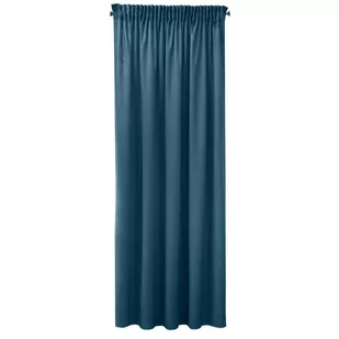 Pierre cardin Zasłona Sibel 140x270 na taśmie Niebieska ex-pier-zas-sibel-140x270-t-nieb - Zasłony - miniaturka - grafika 2