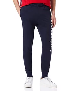 Champion Męskie spodnie treningowe Authentic Pants Script Logo Pro-Jersey, niebieski morski, XL - Spodenki męskie - miniaturka - grafika 1