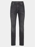 Spodnie męskie - Mustang Jeansy Vegas 1014856 Szary Slim Fit - miniaturka - grafika 1