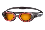 Pływanie - Okulary Okularki Do Pływania Predator Flex Polarized Ultra Czerwone Zoggs - miniaturka - grafika 1