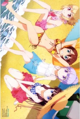 Plakat Anime Manga New Game+ ng_048 A2 (custom)