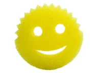 Inne artykuły do sprzątania - Scrub Daddy Miotełka do kurzu / Gąbka do zmywania / Gąbka do szorowania, wielokrotnego użytku (Daddy żółty) - miniaturka - grafika 1