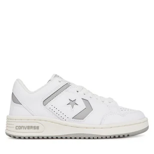 Sneakersy Converse Weapon Leather A11461C Biały - Sneakersy damskie - miniaturka - grafika 1