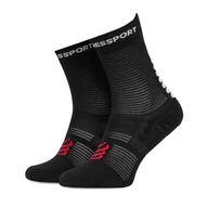 Skarpetki męskie - Skarpety Niskie Unisex Compressport Pro Racing V4.0 Run Low XU00047B Czarny - miniaturka - grafika 1
