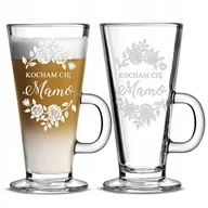 Szklanki - SZKLANKA LATTE DZIEŃ MAMY MATKI PREZENT GRAWER HIT - miniaturka - grafika 1