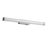 Lampy ścienne - Kinkiet ścienny Mattimo biały chromowany LED 6W 4000K 750lm nad lustro z włącznikiem wym: 5 x 60 cm szkło IP44 Trio - miniaturka - grafika 1