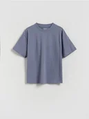 Koszulki dla chłopców - Reserved - T-shirt z nadrukiem - lawendowy - miniaturka - grafika 1