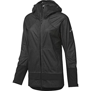 Adidas Damska kurtka W Wp P-knit Jkt czarny Negro M DZ0796 - Kurtki damskie - miniaturka - grafika 1