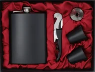 Piersiówki - Zestaw Piersiówka + Nóż Kelnerski + Kieliszki - miniaturka - grafika 1