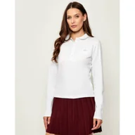 Koszulki i topy damskie - Guess Jeans Polo Slim Fit - miniaturka - grafika 1