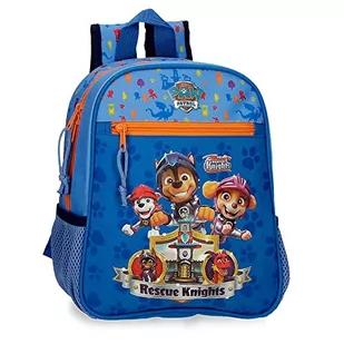 PAW PATROL Patrulla Canina Rescue Knights niebieski plecak przedszkolny 23 x 25 x 10 cm poliester 5,75 l, niebieski, Mochila Preescolar Adaptable a Carro, plecak 28 - Plecaki szkolne i tornistry - miniaturka - grafika 1