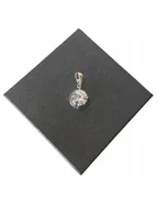 Wisiorki - Global Silver, Srebrna zawieszka Kryształ 925 z kompletu Z24 - miniaturka - grafika 1