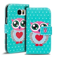 Etui i futerały do telefonów - Etui na telefon Samsung Galaxy S8 Plus Etui ochronne z motywem ze skóry PU - miniaturka - grafika 1