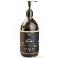 Suplementy i witaminy dla psów - WOW HAU Omega-3 500ml DLA PSA I kota - miniaturka - grafika 1