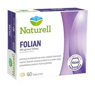 Witaminy i minerały - Naturell Folian x 60 tabl - miniaturka - grafika 1