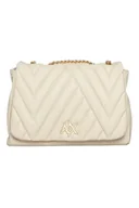 Torebki damskie - Armani Exchange Women's Margareth, Chain Shoulder Straps, Soft Touch Crossbody Medium Dusty Ground, Dusty Ground - miniaturka - grafika 1