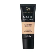 Podkłady do twarzy - Golden Rose - MATTE PERFECTION - Full Coverage Foundation - Matujący podkład do twarzy - SPF15 - 35 ml - C3 - miniaturka - grafika 1