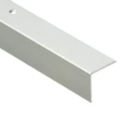 Listwy i profile - Profil schodowy ryflowany srebrny aluminium anoda 30 mm x 200 cm - miniaturka - grafika 1