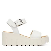 Sandały damskie - Sandały Tamaris 1-28712-42 Biały - miniaturka - grafika 1