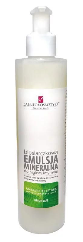 MALINOWE HOTELE SP. Z O.O. MALINOWE HOTELE SP Z O.O Balneokosmetyki Biosiarczkowa Emulsja micelarna do higieny intymnej 250 ml