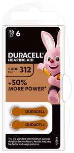 Duracell Słuchowa HA312 P6 - Baterie i akcesoria - miniaturka - grafika 2