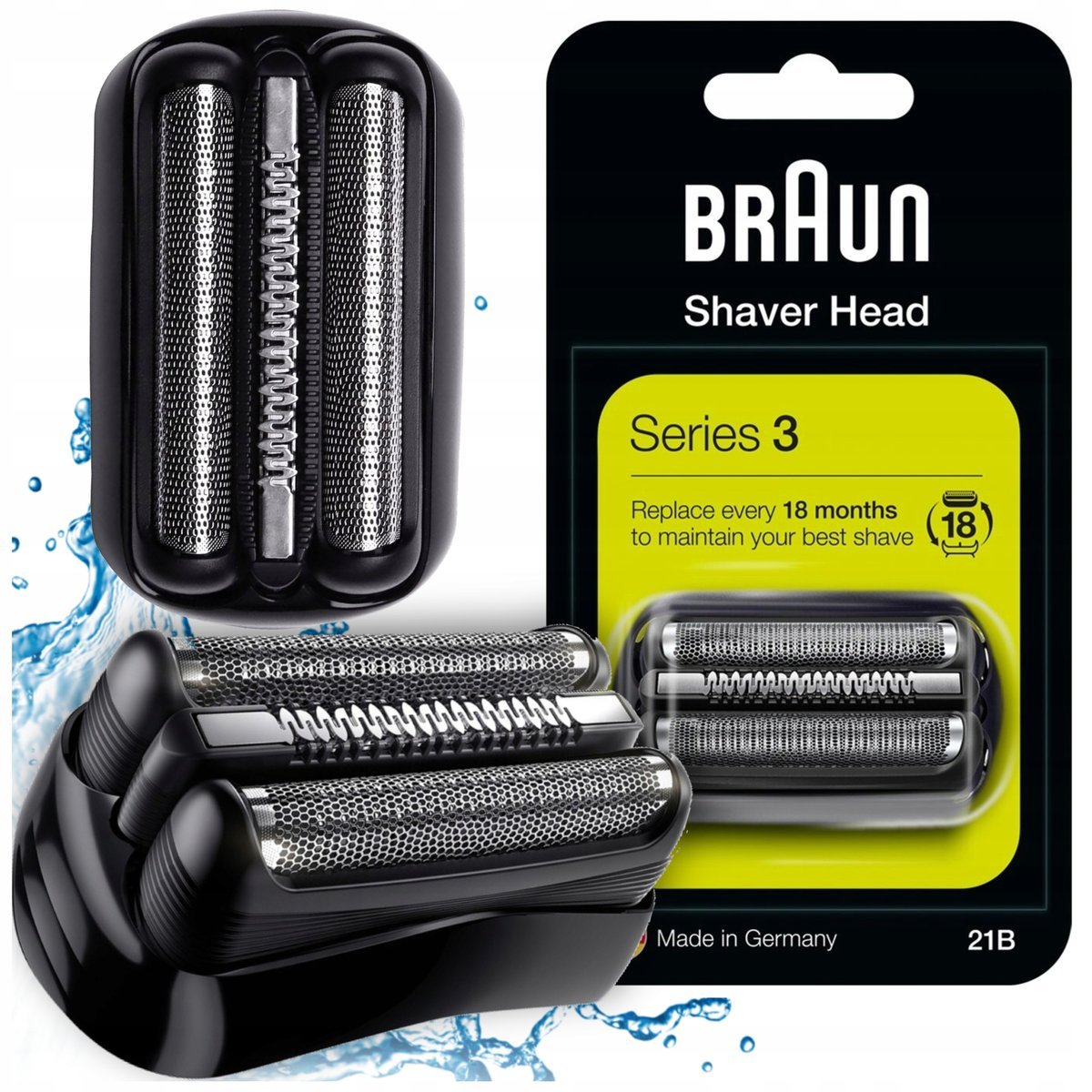 WYMIENNE OSTRZE FOLIOWE NOŻYK DO GOLARKI BRAUN SERIES 3 SERIA 3 ORYGINAŁ