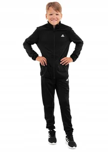 Komplet Dresowy Adidas Spodnie Bluza Dziecięcy r. 164 cm GN3974 Czarny - Bluzy dla dziewczynek - miniaturka - grafika 1