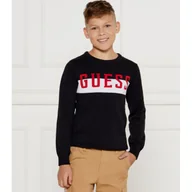 Swetry dla chłopców - Guess Sweter | Regular Fit - miniaturka - grafika 1