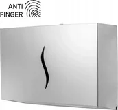 Ręczniki papierowe - FANECO Pojemnik na ręczniki jednorazowe Faneco ZZ HIT S z powłoką ochronną - miniaturka - grafika 1