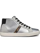 Trampki damskie - Geox Sneakersy "Blomiee" w kolorze srebrnym - miniaturka - grafika 1