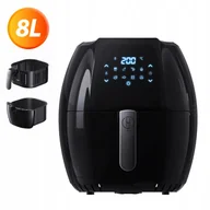 Frytownice gastronomiczne - 8L Frytkownica Beztłuszczowa Frytownica Mocna 1800W Duża Air Fryer - miniaturka - grafika 1
