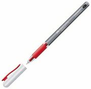 Długopisy - Długopis Speedx 7 Czerwony 0.7 Mm Korpus Titanum, Faber-Castell - miniaturka - grafika 1