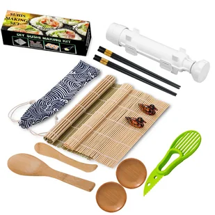 Kompletny Duży Zestaw Do Przygotowywania Sushi Z Pałeczkami Dla Dwóch Osób - Zestawy do sushi - miniaturka - grafika 1