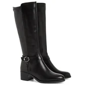 Kozaki damskie - Kozaki damskie Tamaris 1-25537-41 001 BLACK R.38 - miniaturka - grafika 1