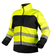 Odzież robocza - NEO TOOLS Kurtka robocza ostrzegawcza softshell żółto-czarna rozmiar M - miniaturka - grafika 1