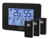 Stacje pogodowe - Termometr JVD T3364.2 trzy sondy - miniaturka - grafika 1