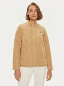 Kurtki damskie - Tommy Hilfiger Kurtka przejściowa WW0WW42376 Beżowy Regular Fit - miniaturka - grafika 1