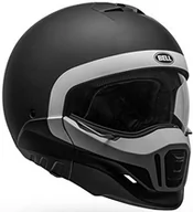 Kaski motocyklowe - BELL Kask BROOZER CRANIUM Matte Black/White M - miniaturka - grafika 1