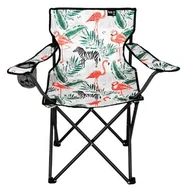 Meble turystyczne - Nils Camp, Krzesło turystyczne NC1625 flamingi - miniaturka - grafika 1