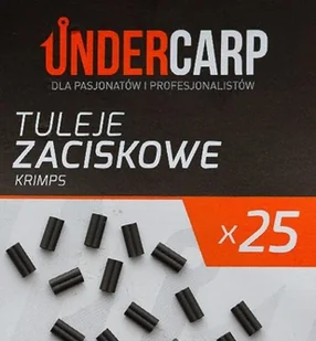 Tuleje zaciskowe Krimps 0.6 mm - Undercarp - Inne akcesoria dla wędkarzy - miniaturka - grafika 1