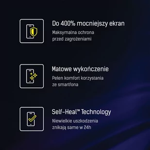 3MK Silky Matt Pro Motorola Moto G54 Matowa folia ochronna - Folie ochronne do telefonów - miniaturka - grafika 3
