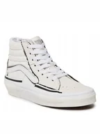 Sneakersy damskie - Vans Sneakersy Sk8-Hi Reconst VN0005UKQJM1 Marshmallow/White - miniaturka - grafika 1