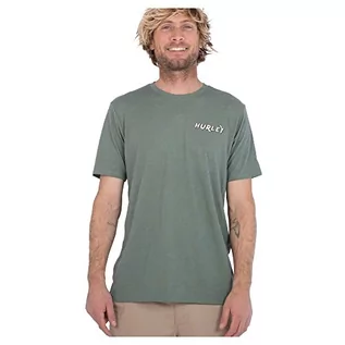 Koszulki męskie - Hurley Evd Pacific Retro Ss Tee T-Shirt męski, Zwierzak na, S - grafika 1