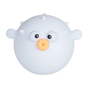 Lampka silikonowa LED Sanico Goldlux, Rybka Heli, niebieska - Lampy stojące - miniaturka - grafika 1