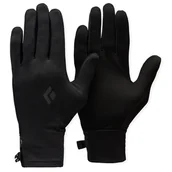 Rękawice narciarskie - Rękawiczki Black Diamond Lightweight Screentap Liners Rozmiar rękawiczek: XL / Kolor: czarny - miniaturka - grafika 1
