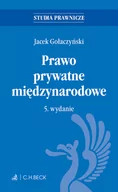 Prawo - Gołaczyński Jacek Prawo prywatne międzynarodowe - mamy na stanie, wyślemy natychmiast - miniaturka - grafika 1