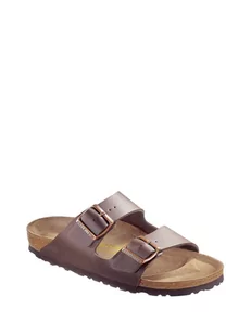 Birkenstock Klapki w kolorze brązowym - Klapki i japonki męskie - miniaturka - grafika 1